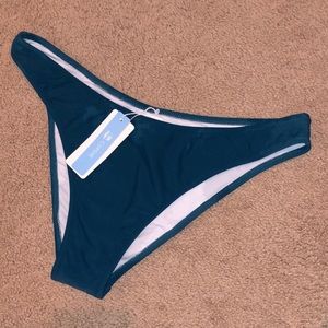 NWT Women’s dark turquoise bathing suit bottoms